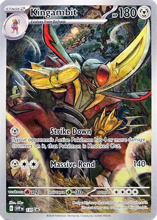 Kingambit 130 Holo Promo Scarlet & Violet Promo Pokemon Holo Near Mint