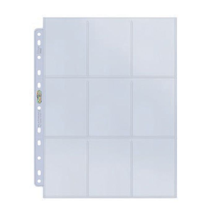 ULTRA PRO Page - 9-Pocket Platinum Hologram