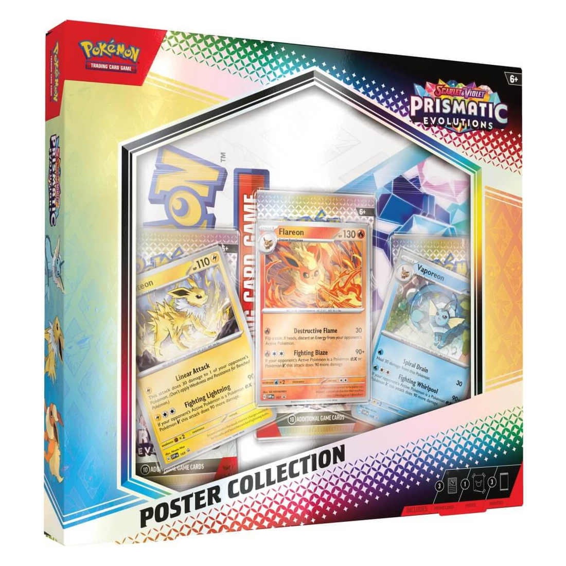 Pokemon TCG - Prismatic Evolutions Poster Collection