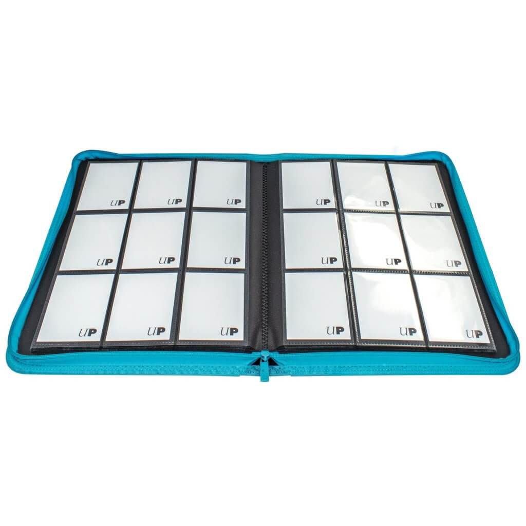 Ultra Pro Binder - Vivid 9-Pocket Zippered Pro-Binder: Teal