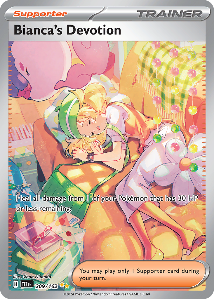 Bianca's Devotion 209/162 Temporal Forces Pokemon NM