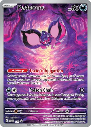 Pecharunt 129 Holo Promo Scarlet & Violet Promo Pokemon Near Mint