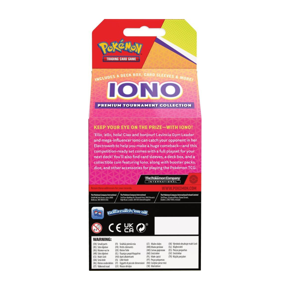 Pokemon TCG - Iono Premium Tournament Collection