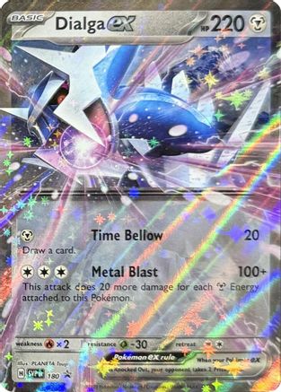 Dialga ex 180 Holo Promo Scarlet & Violet Promo Pokemon Near Mint
