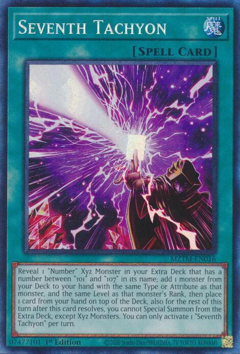 Seventh Tachyon MZTM-EN016 Secret Rare NM