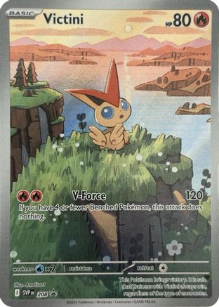 Victini 208 Holo Promo Scarlet & Violet Promo Pokemon Near Mint