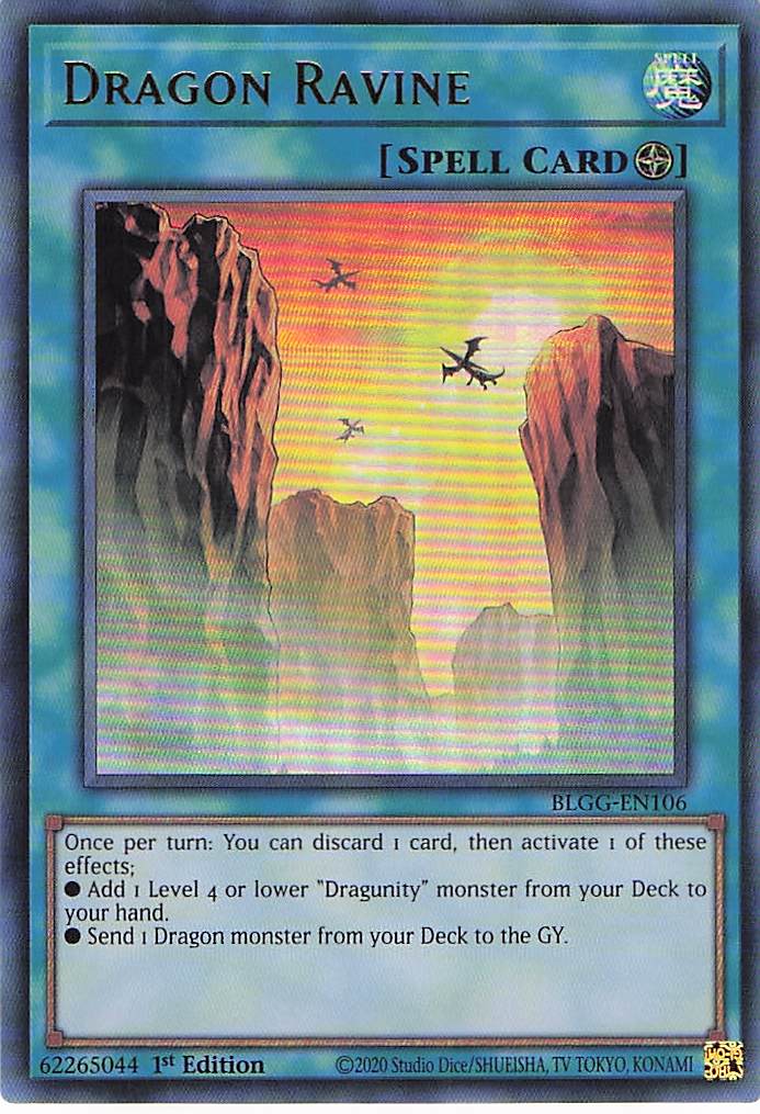 Dragon Ravine BLGG-EN106 Yu-Gi-Oh 1st Edition NM