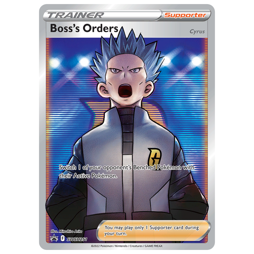 Pokemon TCG - Boss's Orders SWSH251 - Black Star Promo SEALED