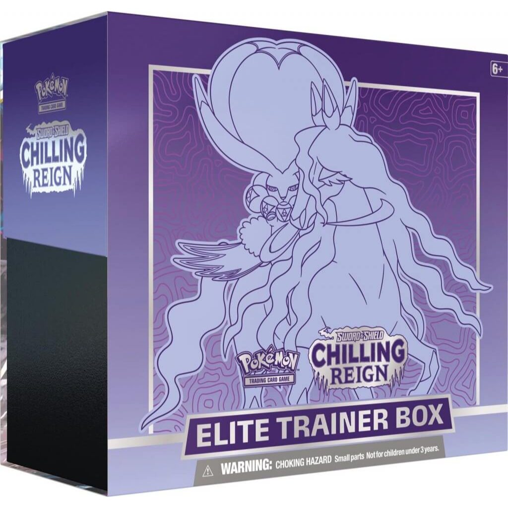 Pokemon TCG - Sword & Shield Chilling Reign Elite Trainer Box (Shadow Rider)