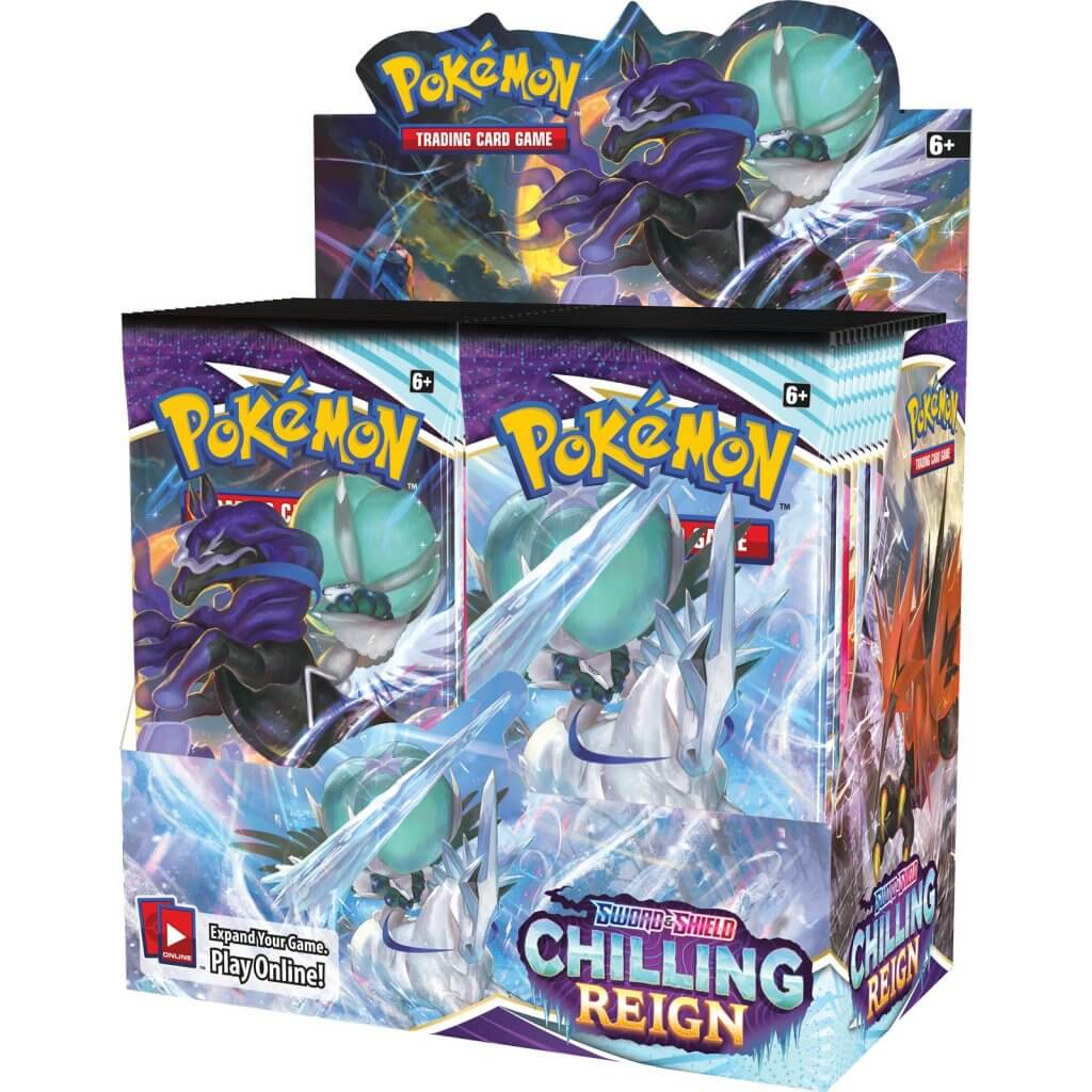 Pokemon TCG - Sword & Shield Chilling Reign Booster Box