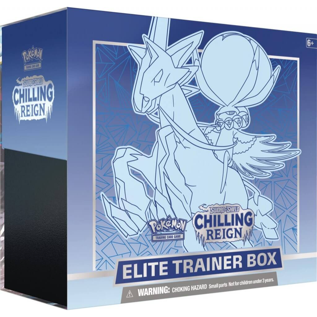 Pokemon TCG - Sword & Shield Chilling Reign Elite Trainer Box (Ice Rider)