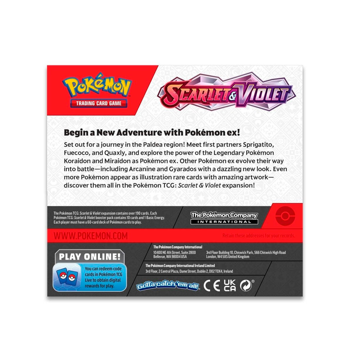 Pokemon TCG - Scarlet & Violet Base Booster Box