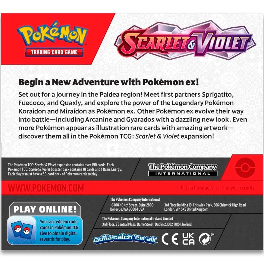 Pokemon TCG - Scarlet & Violet Base Booster Box