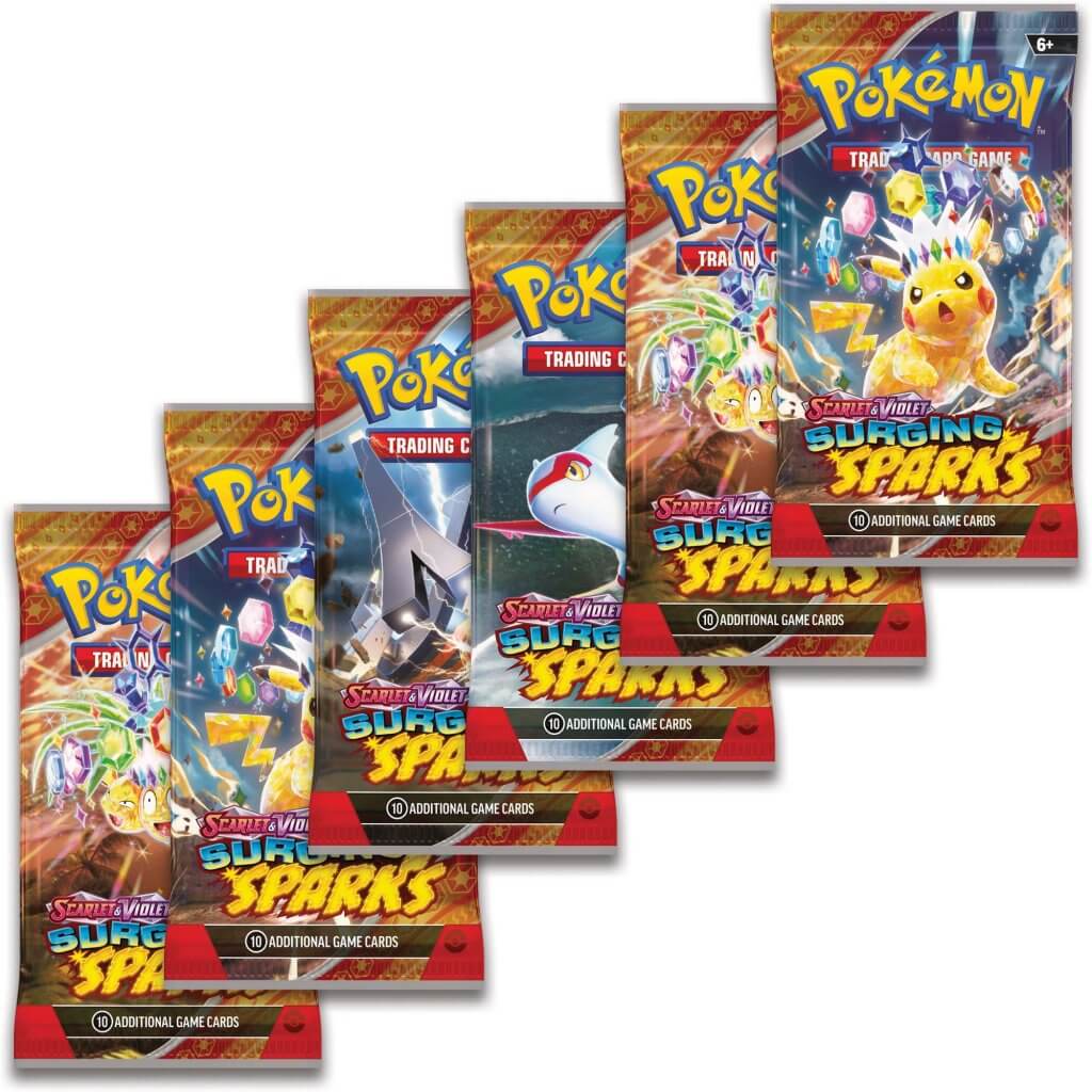 Pokemon TCG - Surging Sparks Booster Bundle