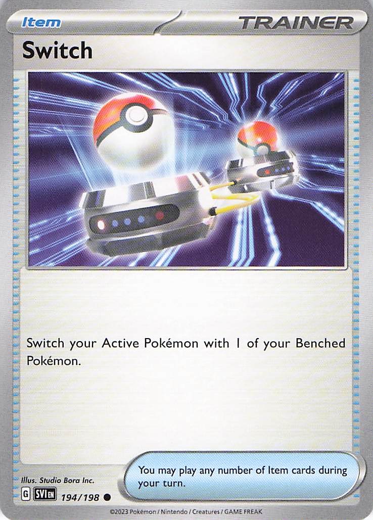 Pokemon TCG - Switch 194/198 Scarlet & Violet NM