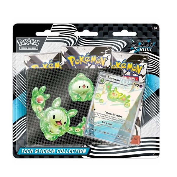 Pokemon TCG - Scarlet & Violet Black Bolt Tech Sticker Collection