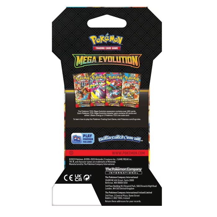 Pokemon TCG - Mega Evolution Blister Pack