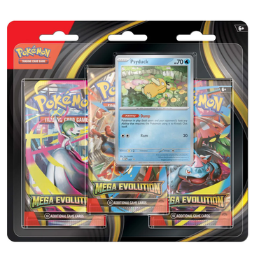 Pokemon TCG - Mega Evolution Three Booster Blister