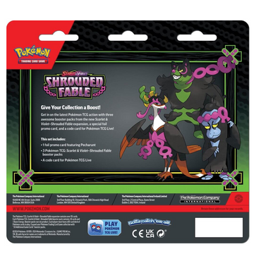 Pokemon TCG - Shrouded Fable 3 Pack Blister