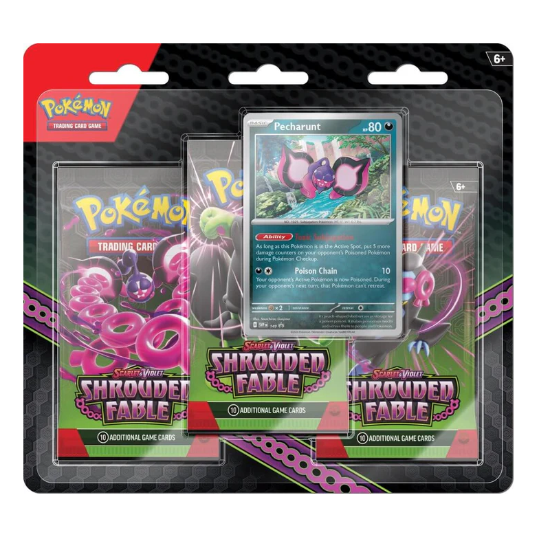 Pokemon TCG - Shrouded Fable 3 Pack Blister
