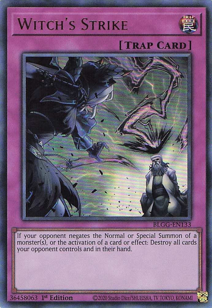 Witch's Strike BLGG-EN133 Yu-Gi-Oh 1st Edition NM