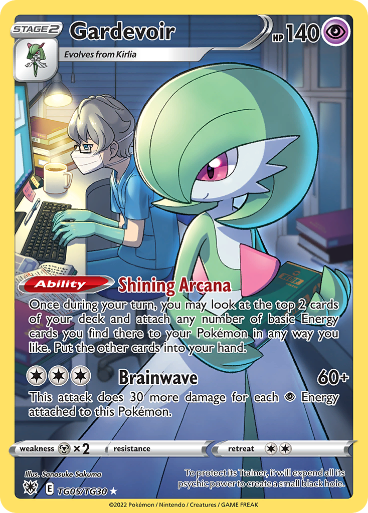 Gardevoir TG05/TG30 Astral Radiance Trainer Gallery Pokemon NM