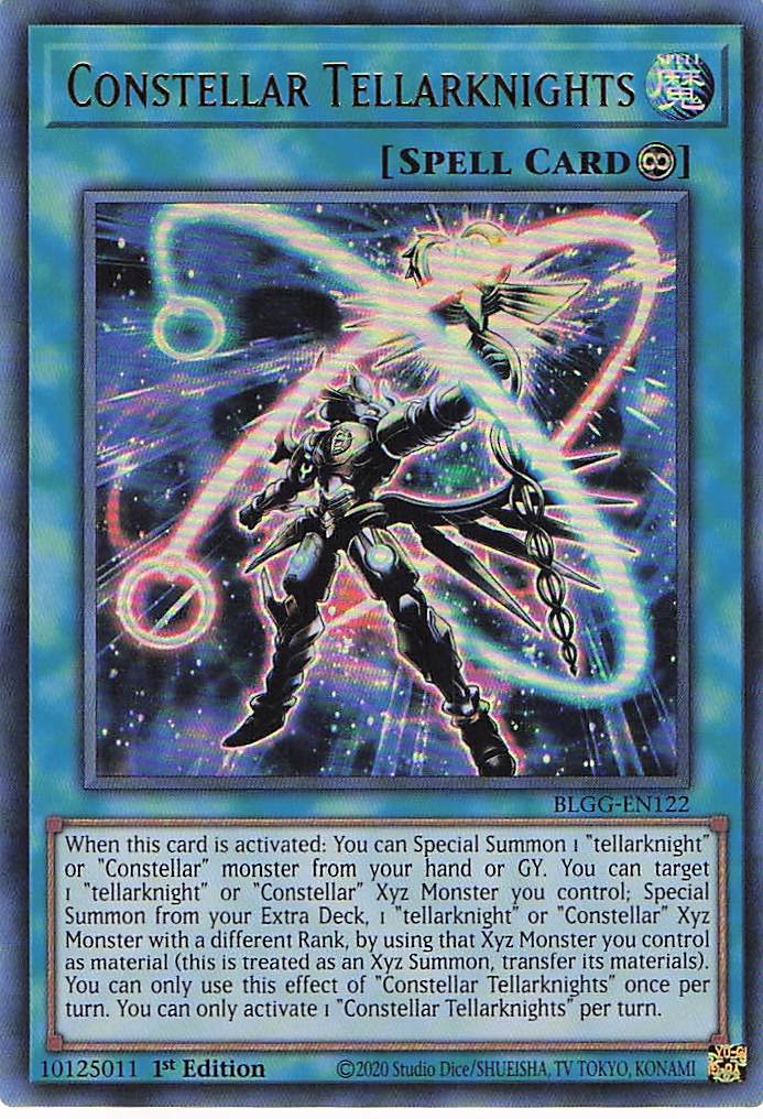 Constellar Tellarknights BLGG-EN122 Yu-Gi-Oh 1st Edition NM