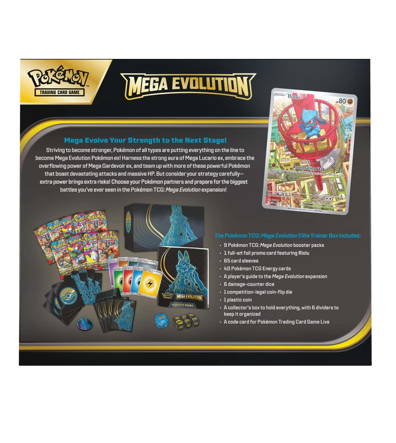 Pokemon TCG - Mega Evolution Elite Trainer Box