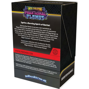 Pokemon TCG - Mega Evolution Phantasmal Flames Booster Bundle (Pre-Order, November Release)