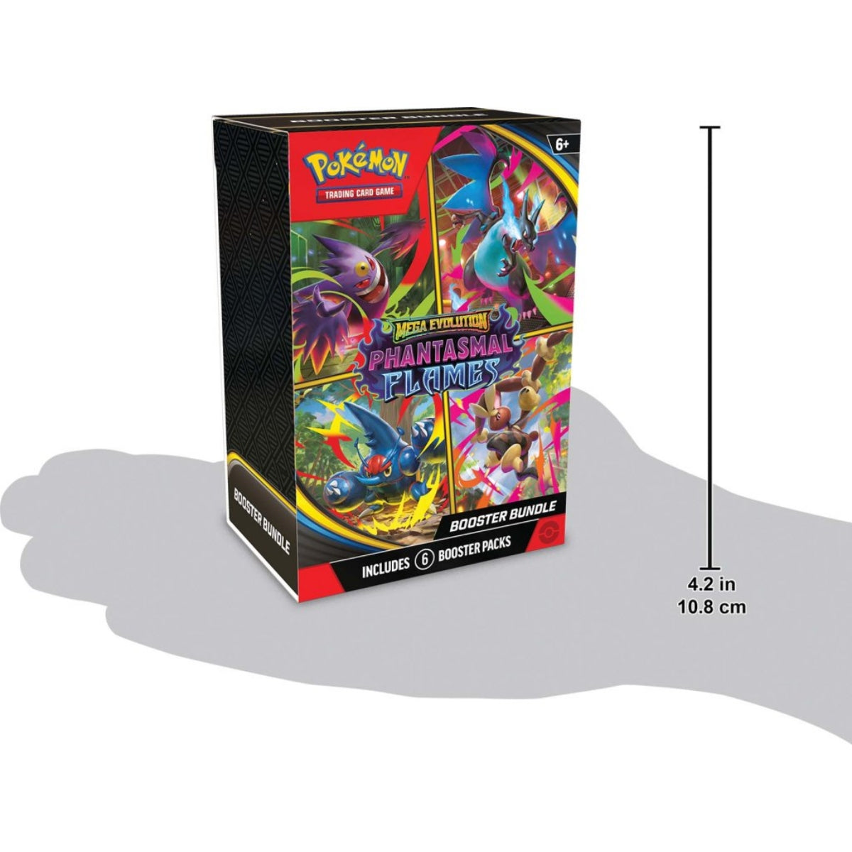 Pokemon TCG - Mega Evolution Phantasmal Flames Booster Bundle (Pre-Order, November Release)