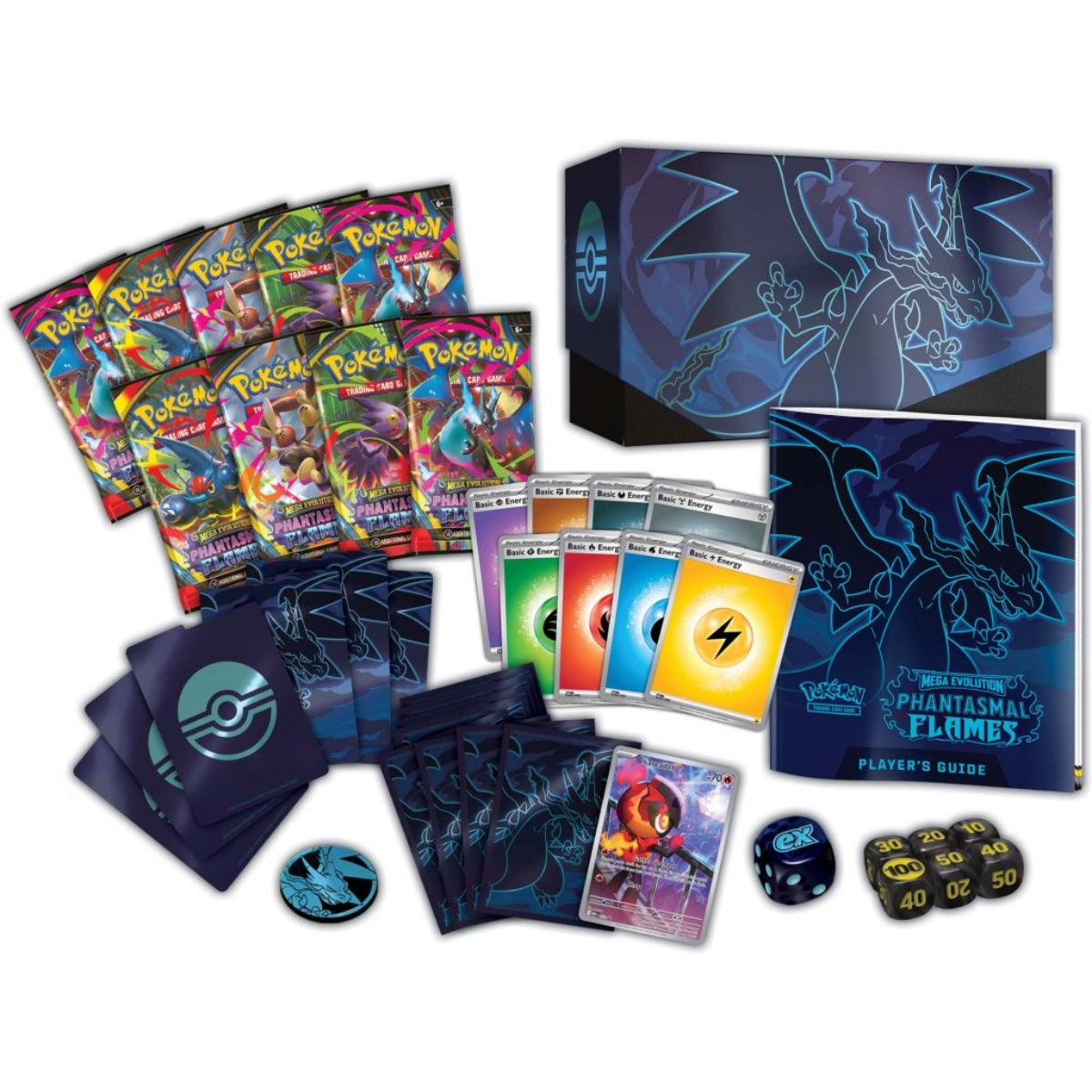 Pokemon TCG - Mega Evolution Phantasmal Flames Elite Trainer Box (Pre-Order, November Release)