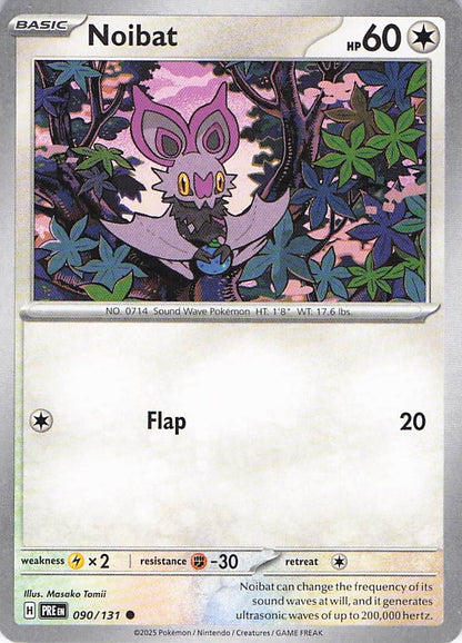 Pokemon TCG - Noibat 090/131 Prismatic Evolutions NM