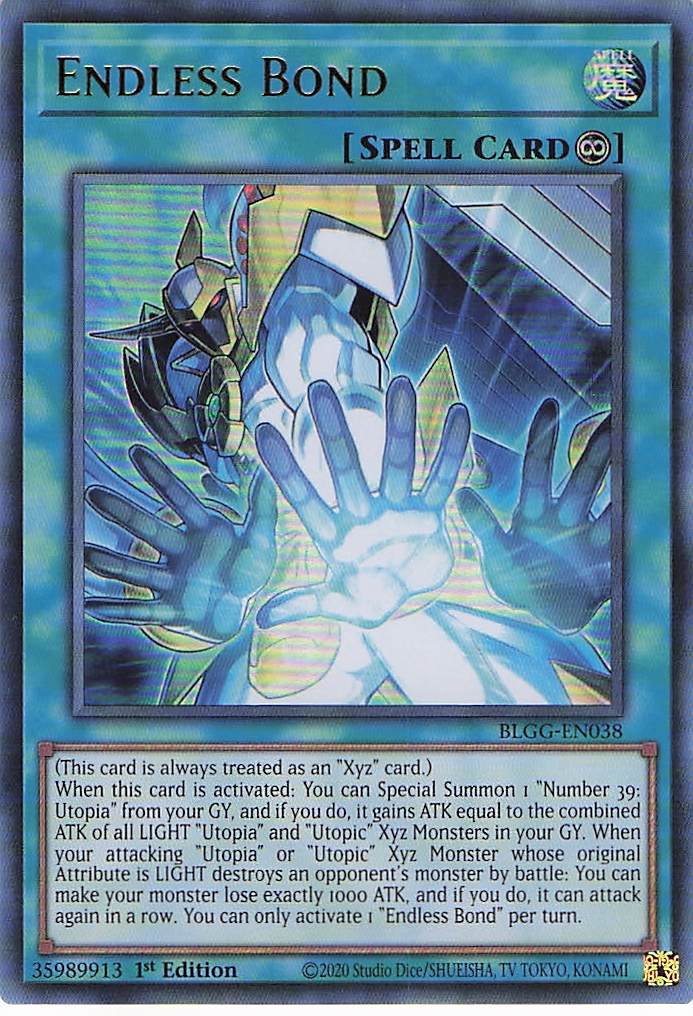 Endless Bond BLGG-EN038 Yu-Gi-Oh 1st Edition NM