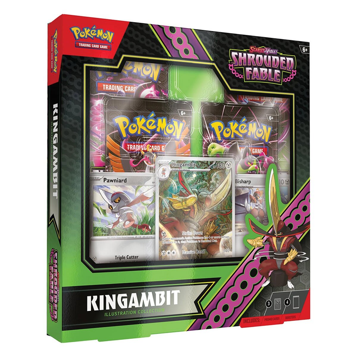 Pokemon TCG - Scarlet & Violet Shrouded Fable Kingambit Collection