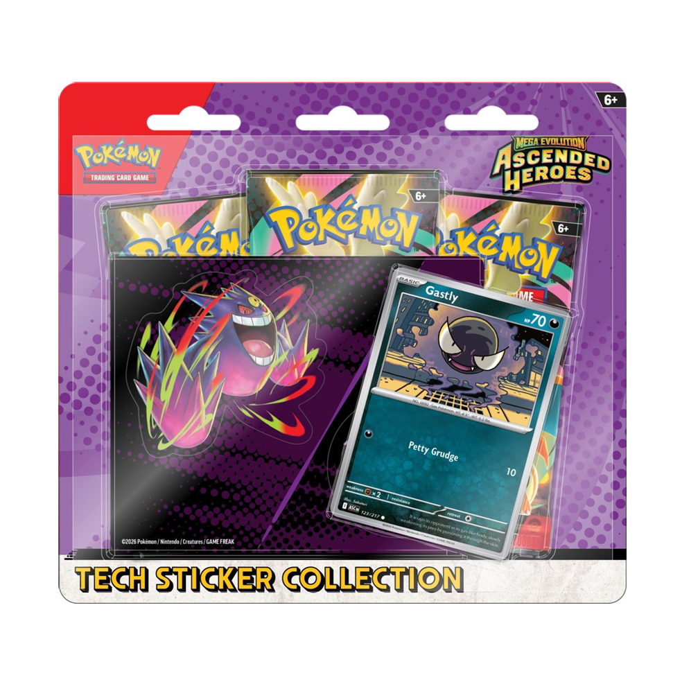 Pokemon TCG - Mega Evolution Ascended Heroes Tech Sticker Collection (Pre order 6.02.2026)
