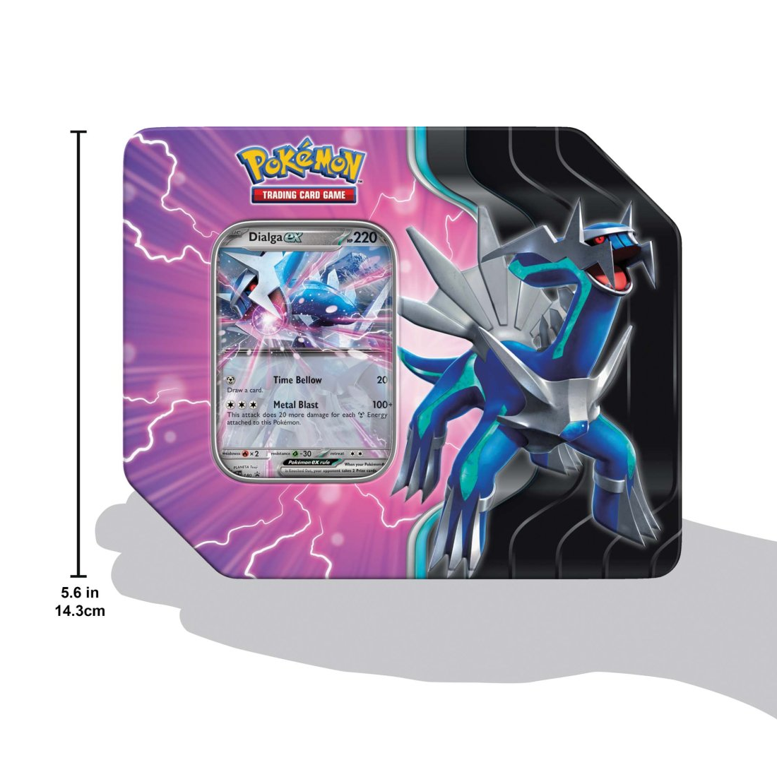 Pokemon TCG - Azure Legends Tin (Dialga) [PRE ORDER MARCH 14th 2025]