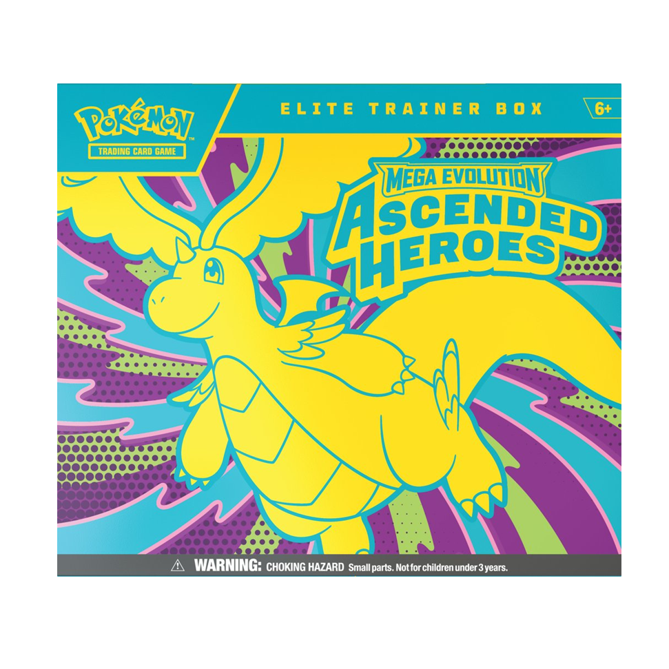 Pokemon TCG - Mega Evolution Ascended Heroes Elite Trainer Box (Pre order 20.02.2026)