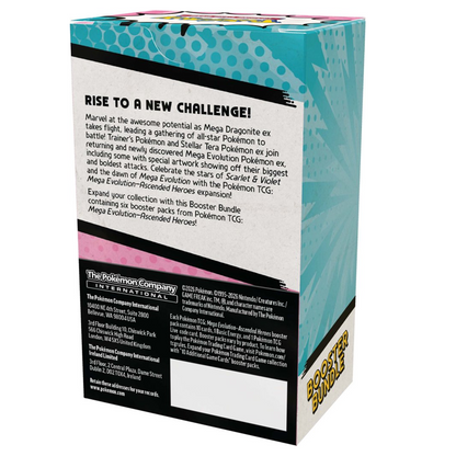 Pokémon trading card game booster pack with text and branding
