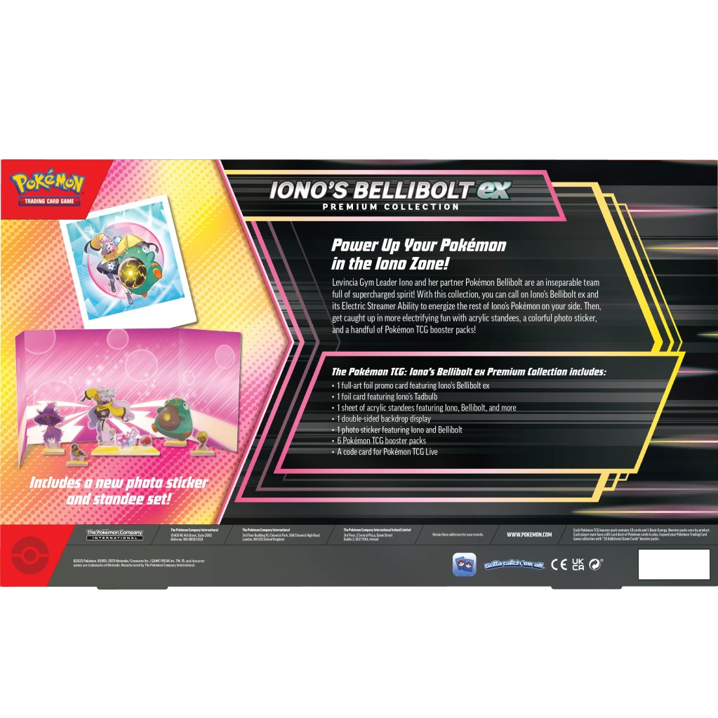 Pokemon TCG - Iono's Bellibolt ex Premium Collection