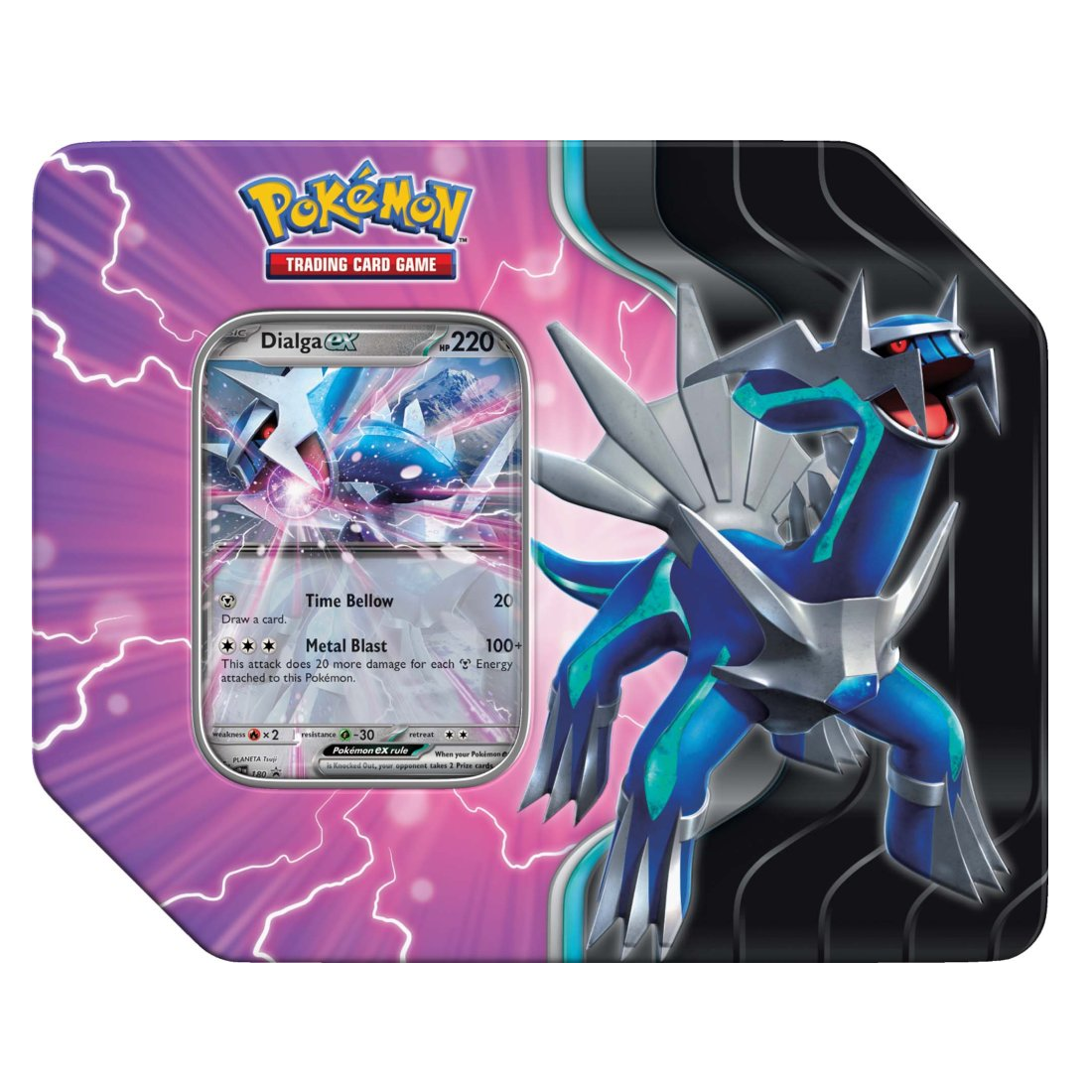 Pokemon TCG - Azure Legends Tin (Dialga) [PRE ORDER MARCH 14th 2025]