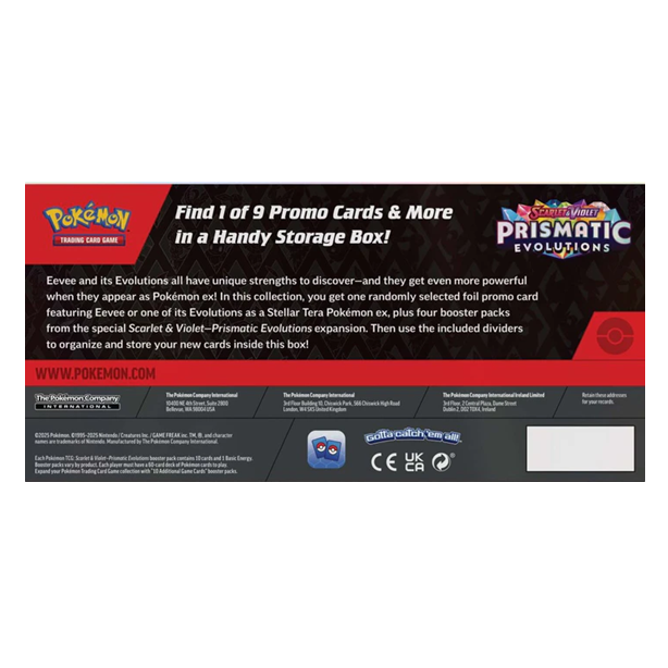 Pokemon TCG - Scarlet & Violet Prismatic Evolutions Surprise Box