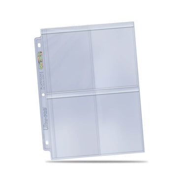 ULTRA PRO Page - 4 PKT Secure Platinum Page for Toploaders (100ct)