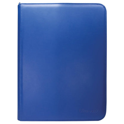 Ultra Pro Binder - Vivid 9-Pocket Zippered Pro-Binder: Blue