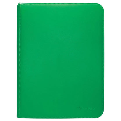 Ultra Pro Binder - Vivid 9-Pocket Zippered Pro-Binder: Green