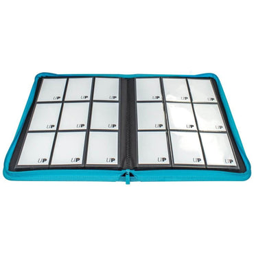 ULTRA PRO Binder - Vivid 9-Pocket Zippered Pro-Binder: Teal
