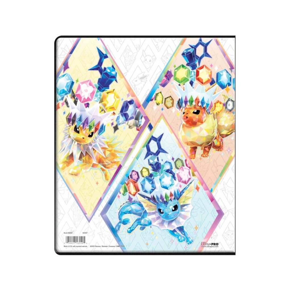 Pokemon Ultra Pro - Portfolio 9PKT Scarlet & Violet Prismatic Evolutions