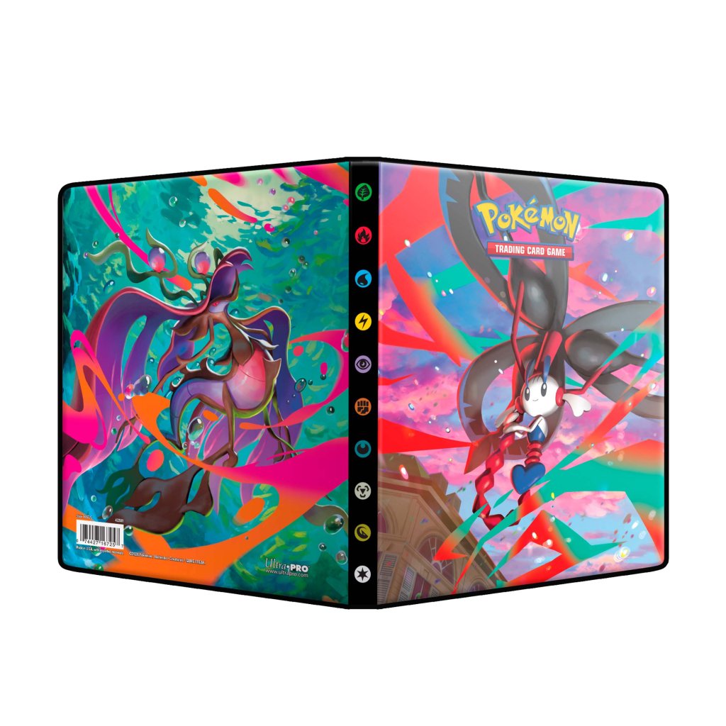 Ultra Pro Pokémon TCG - Mega Evolution Chaos Rising 4-Pocket Portfolio