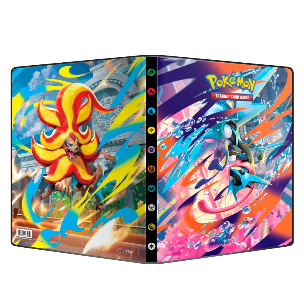 Ultra Pro Pokémon TCG - Mega Evolution Chaos Rising 9 Pocket Portfolio
