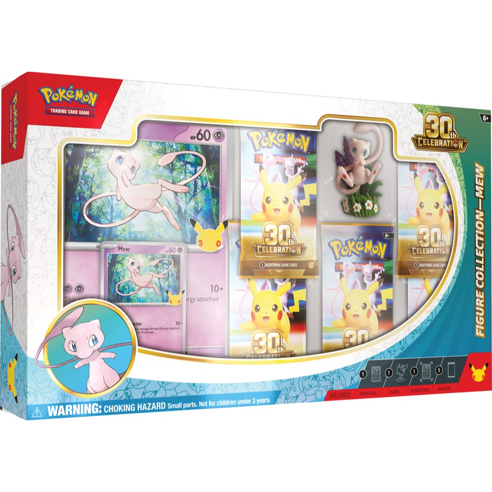 Pokémon TCG - 30th Celebration Figure Collection - Mew / Mewtwo Assorted* (Preorder 06.11.2026)