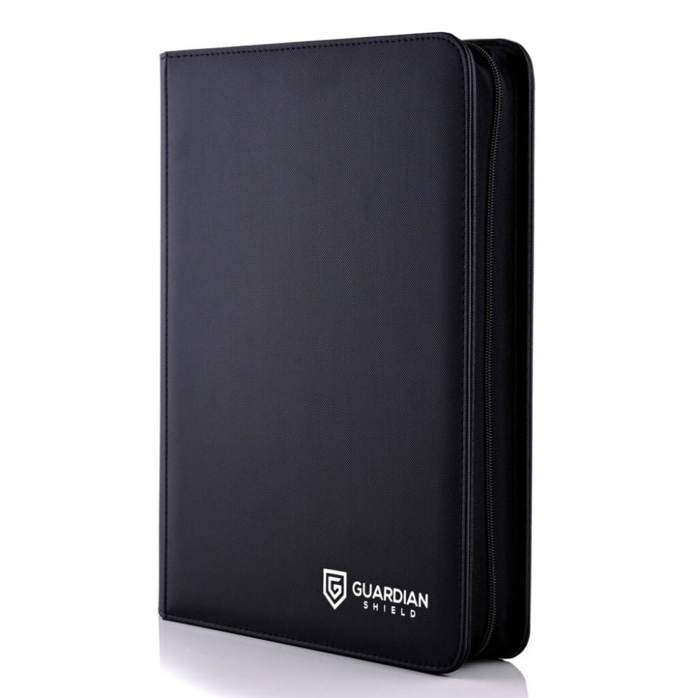 GUARDIAN SHIELD - 9 Pocket Binder Black